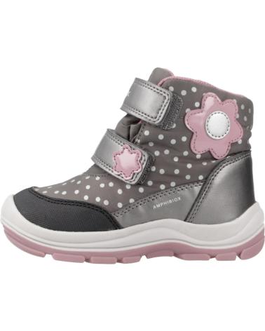Stivali per Bambina GEOX BOTAS NINA MODELO B FLANFIL GIRL B ABX COLOR GRIS C0952