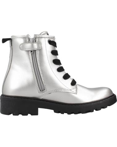 Stivali per Bambina GEOX BOTAS NINA MODELO J CASEY GIRL COLOR PLATA C1009