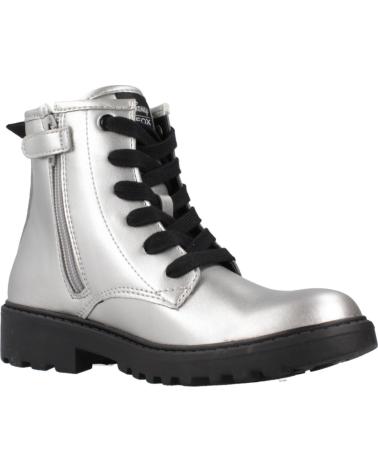 Stivali per Bambina GEOX BOTAS NINA MODELO J CASEY GIRL COLOR PLATA C1009