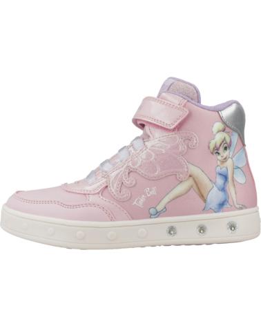 girl Trainers GEOX ZAPATILLAS NINA MODELO J SKYLIN GIRL COLOR ROSA C8842
