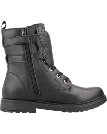Boots für Mädchen GEOX BOTAS NINA MODELO J ECLAIR GIRL COLOR NEGRO C9999