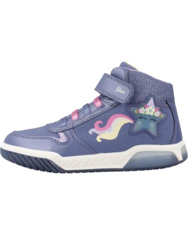 girl Trainers GEOX ZAPATILLAS NINA MODELO J INEK GIRL COLOR AZUL C4117