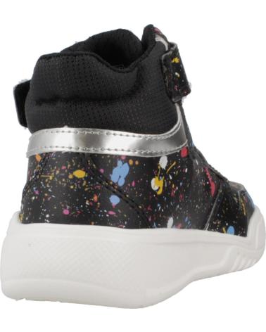 Sneaker für Mädchen und Junge GEOX ZAPATILLAS NINO MODELO J ILLUMINUS COLOR NEGRO C9999