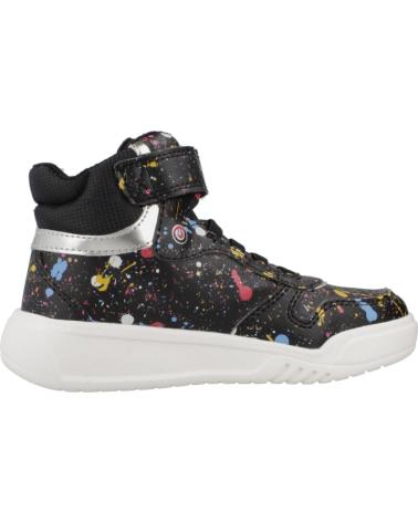 Sneaker für Mädchen und Junge GEOX ZAPATILLAS NINO MODELO J ILLUMINUS COLOR NEGRO C9999