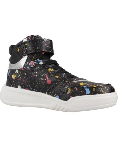 Sneaker für Mädchen und Junge GEOX ZAPATILLAS NINO MODELO J ILLUMINUS COLOR NEGRO C9999