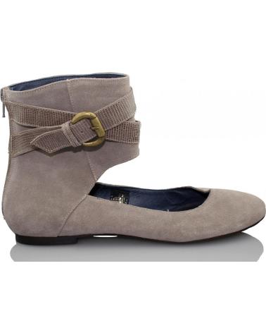 Bailarinas de Mujer PAKER SERRAJE TEJUS TAUPE GRIS