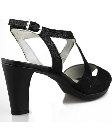 Zapatos de tacón per Donna MONTESINOS CAVIAR NEGRO
