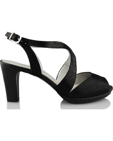 Zapatos de tacón per Donna MONTESINOS CAVIAR NEGRO
