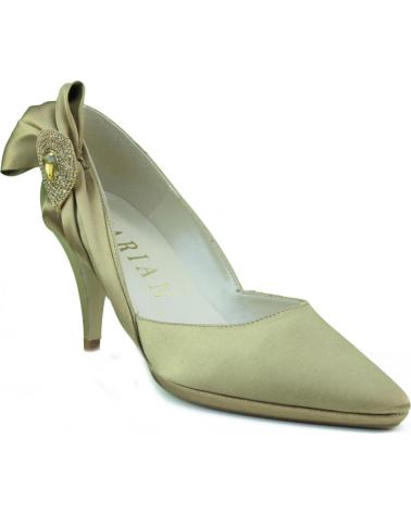Sapatos de salto de Mulher MARIAN ZAPATO DE MUJER FIESTA RASO TACON DORADO