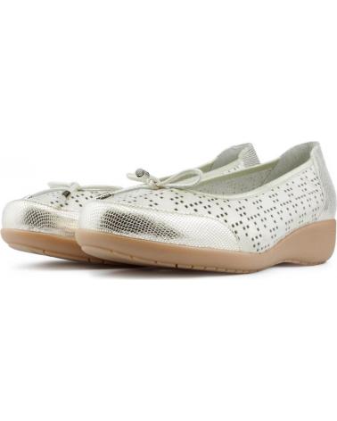 Bailarinas de Mujer DRUCKER CALZAPEDIC BAILARINAS PLANTILLA EXTRAIBLE DORADO