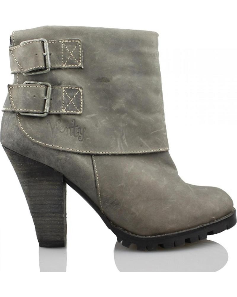Bottines pour Femme VIENTY SOLAPA 2 HEBILLAS GRIS