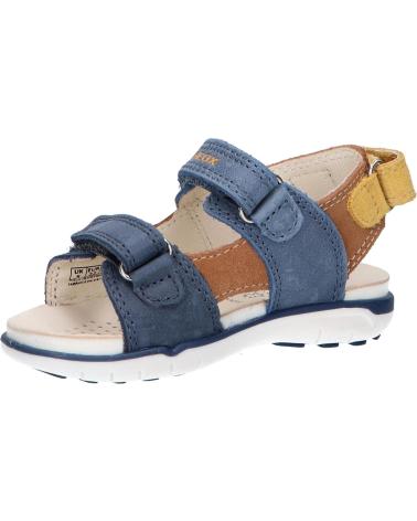 Sandali per Bambino GEOX B354LB 0CL22 B SANDAL DELHI C0230 BLUE-LT BROWN