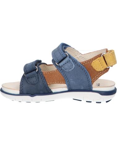 Sandali per Bambino GEOX B354LB 0CL22 B SANDAL DELHI C0230 BLUE-LT BROWN