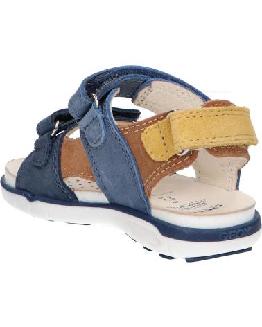 Sandali per Bambino GEOX B354LB 0CL22 B SANDAL DELHI C0230 BLUE-LT BROWN