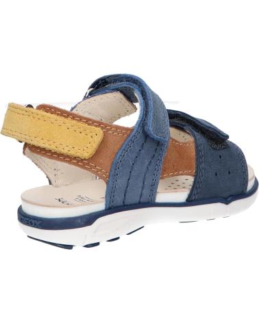 Sandali per Bambino GEOX B354LB 0CL22 B SANDAL DELHI C0230 BLUE-LT BROWN