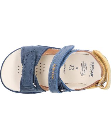 Sandali per Bambino GEOX B354LB 0CL22 B SANDAL DELHI C0230 BLUE-LT BROWN