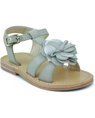 Sandalias de Niña OCA LOCA SHOES OCA LOCA VALENCIA AD FLOR GRIS
