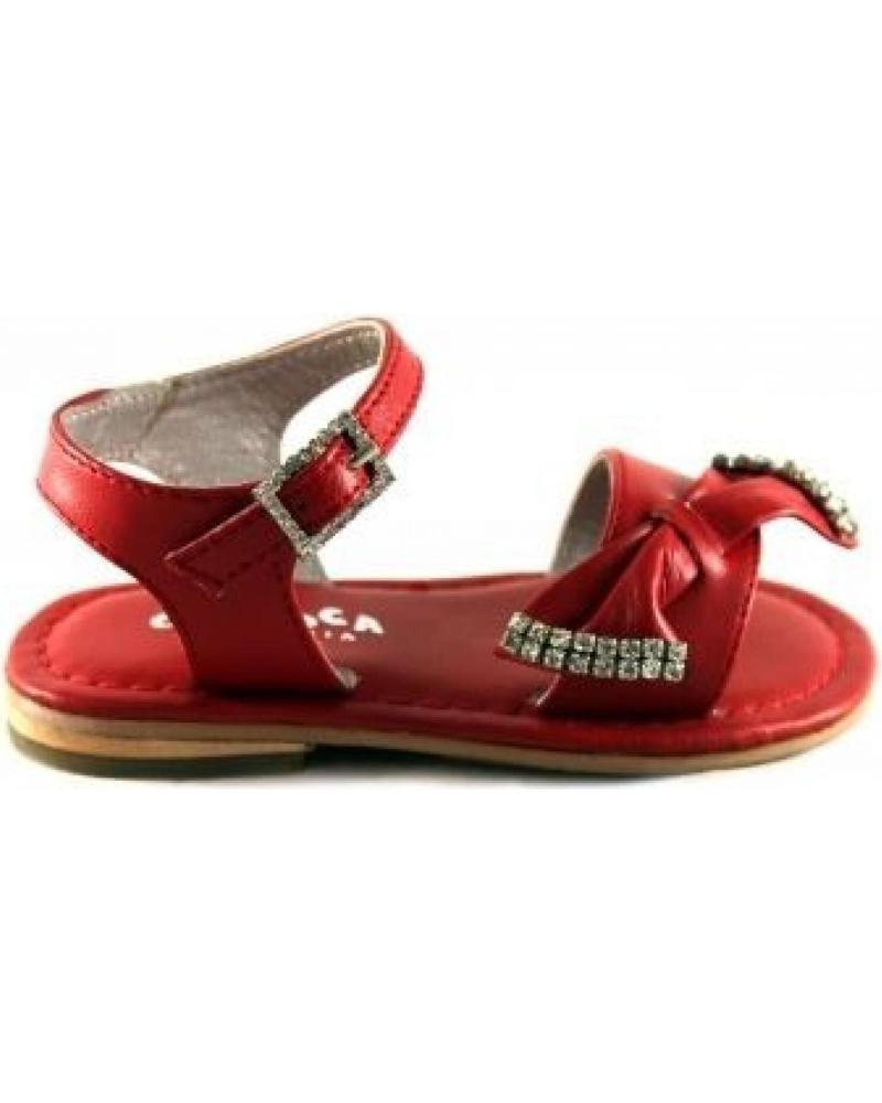 Sandali per Bambina OCA LOCA SHOES OCA LOCA VALENCIA SANDALIA ROJO
