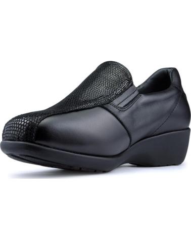Mocasines de Mujer DTORRES MOCASINES TURIN ANCHO ESPECIAL NEGRO