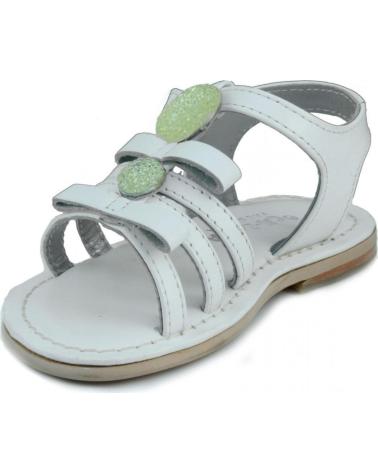 Sandali per Bambina OCA LOCA SHOES OCA LOCA SANDALIA BEBE PIEL BLANCO