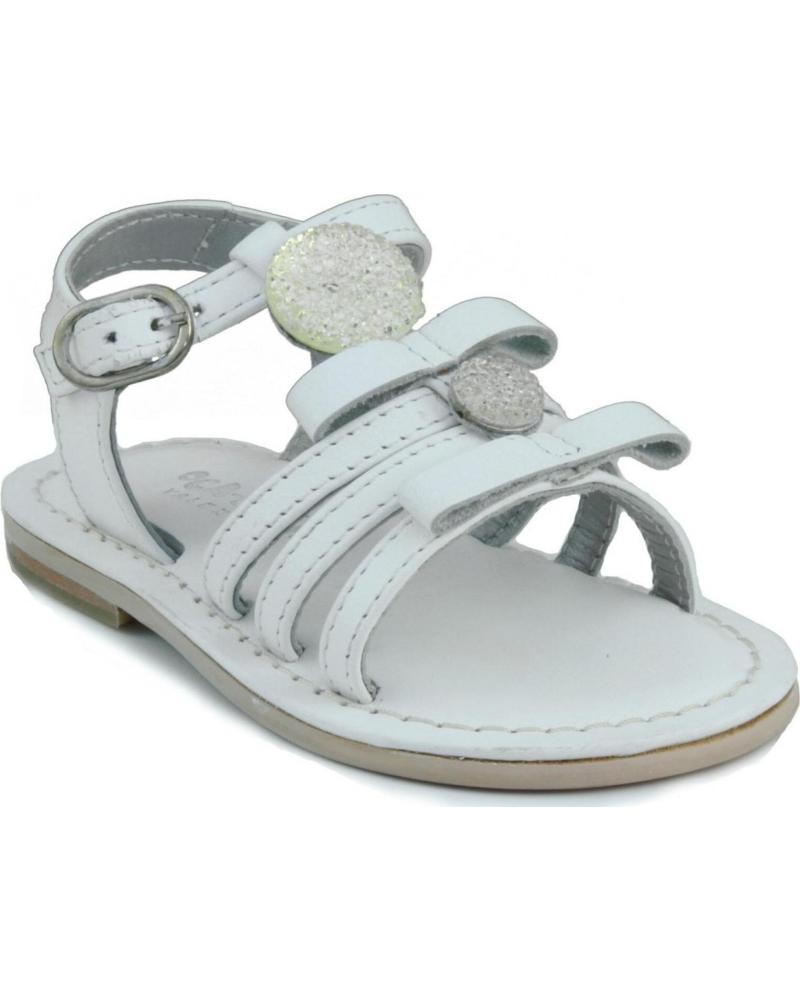 Sandali per Bambina OCA LOCA SHOES OCA LOCA SANDALIA BEBE PIEL BLANCO