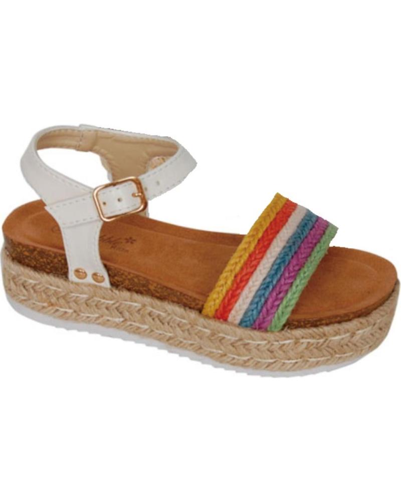 Sandali per Bambina BUBBLE BOBBLE SANDALIA PLATAFORMA BUBBLE PARA NINA C928 COLOR MULTICOLOR