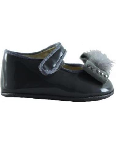 Bebé de Niña OCA LOCA SHOES OCA LOCA MERCEDES CHAROL PIEL GRIS