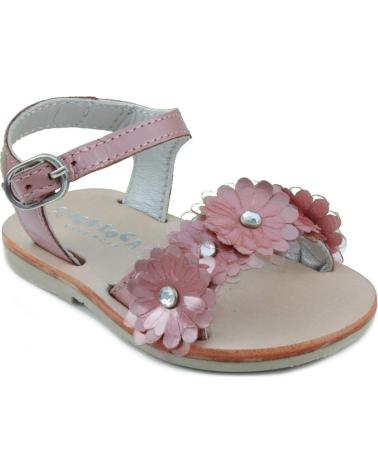 Sandalias de Niña OCA LOCA SHOES OCA LOCA SANDALIA PIEL CHAROL PINK
