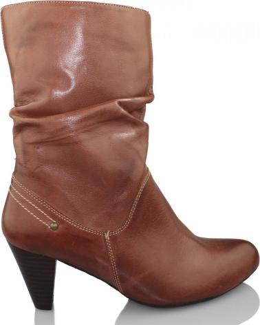 Botas de Mujer PAKER CERALIN CUERO MARRON