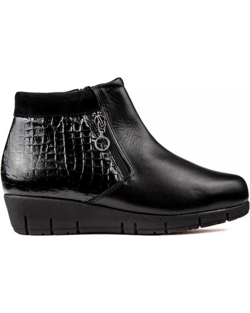 Botines de Mujer DTORRES BOTINES THAIS CREMALLERA NEGRO