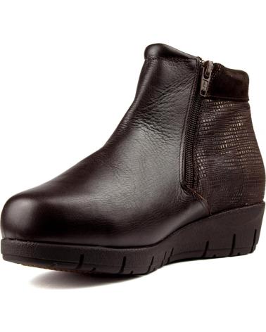 Botines de Mujer DTORRES BOTINES THAIS CREMALLERA MARRON