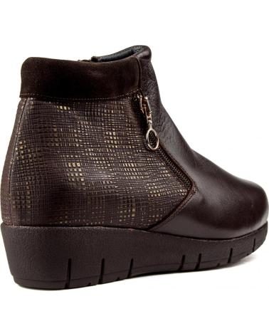 Botines de Mujer DTORRES BOTINES THAIS CREMALLERA MARRON