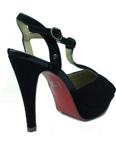 Shuhe ferse für Damen MTNG MUSTANG AFELPADO ZAPATO TACON MUJER NEGRO