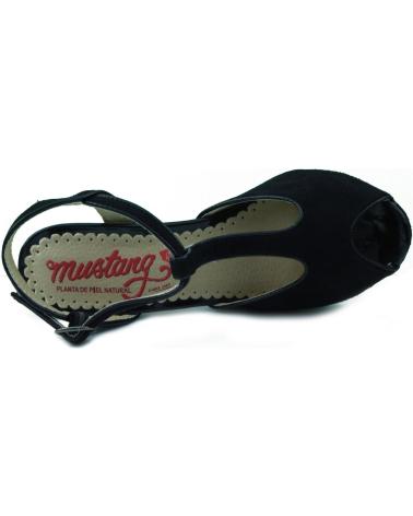 Shuhe ferse für Damen MTNG MUSTANG AFELPADO ZAPATO TACON MUJER NEGRO