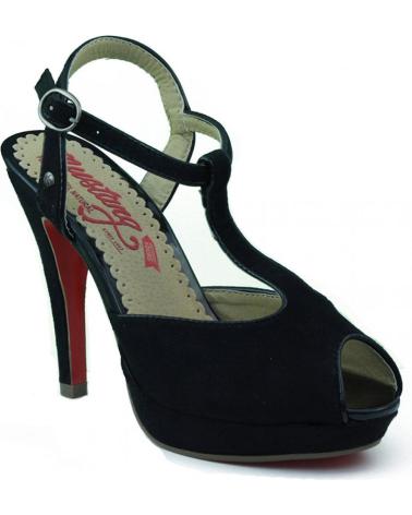 Escarpins pour Femme MTNG MUSTANG AFELPADO ZAPATO TACON MUJER NEGRO
