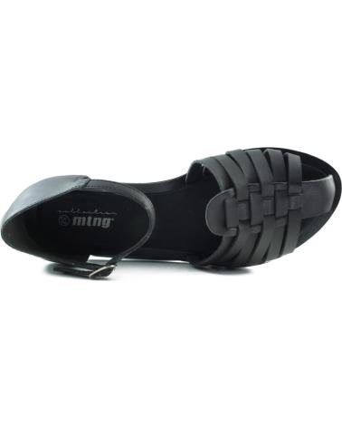 Woman Sandals MTNG MUSTANG VACHE  COFRI NEGRO