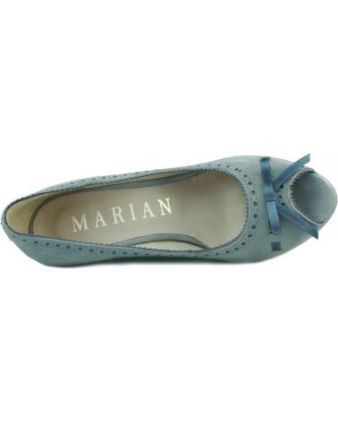 Zapatos de tacón de Mujer MARIAN ZAPATO TACON NUBUCK PARA MUJER AZUL
