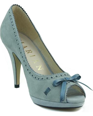 Zapatos de tacón de Mujer MARIAN ZAPATO TACON NUBUCK PARA MUJER AZUL