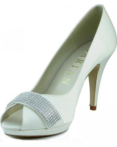Zapatos de tacón de Mujer MARIAN ZAPATO DE MUJER FIESTA TACON BLANCO
