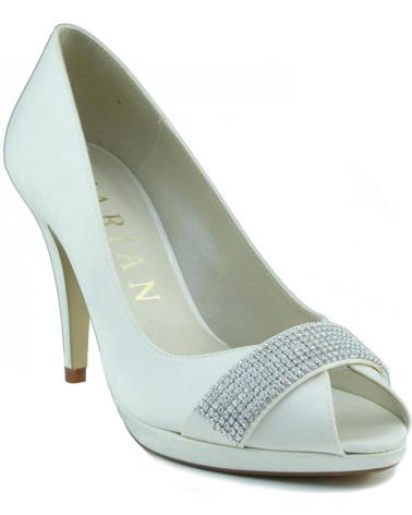 Zapatos de tacón de Mujer MARIAN ZAPATO DE MUJER FIESTA TACON BLANCO
