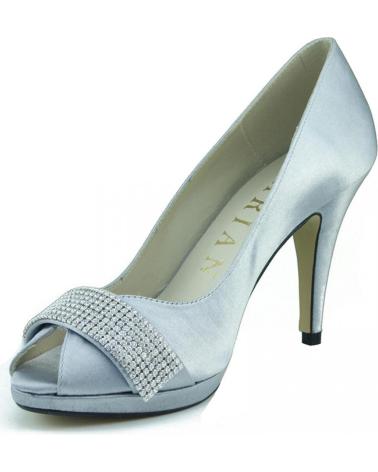Zapatos de tacón de Mujer MARIAN ZAPATO DE MUJER FIESTA TACON PLATA