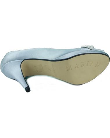 Zapatos de tacón de Mujer MARIAN ZAPATO DE MUJER FIESTA TACON PLATA