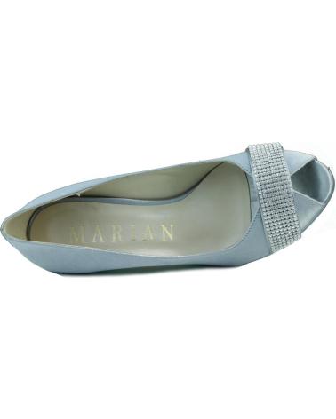 Zapatos de tacón de Mujer MARIAN ZAPATO DE MUJER FIESTA TACON PLATA