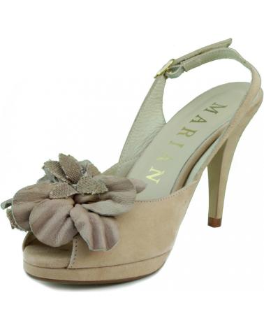 Zapatos de tacón de Mujer MARIAN ZAPATO VESTIR NUBUCK MUJER W MARRON