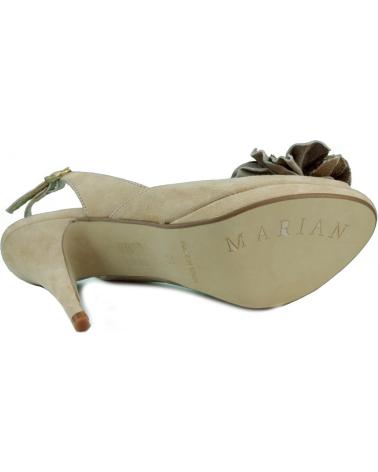 Zapatos de tacón de Mujer MARIAN ZAPATO VESTIR NUBUCK MUJER W MARRON