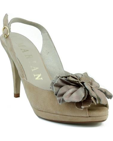 Zapatos de tacón de Mujer MARIAN ZAPATO VESTIR NUBUCK MUJER W MARRON