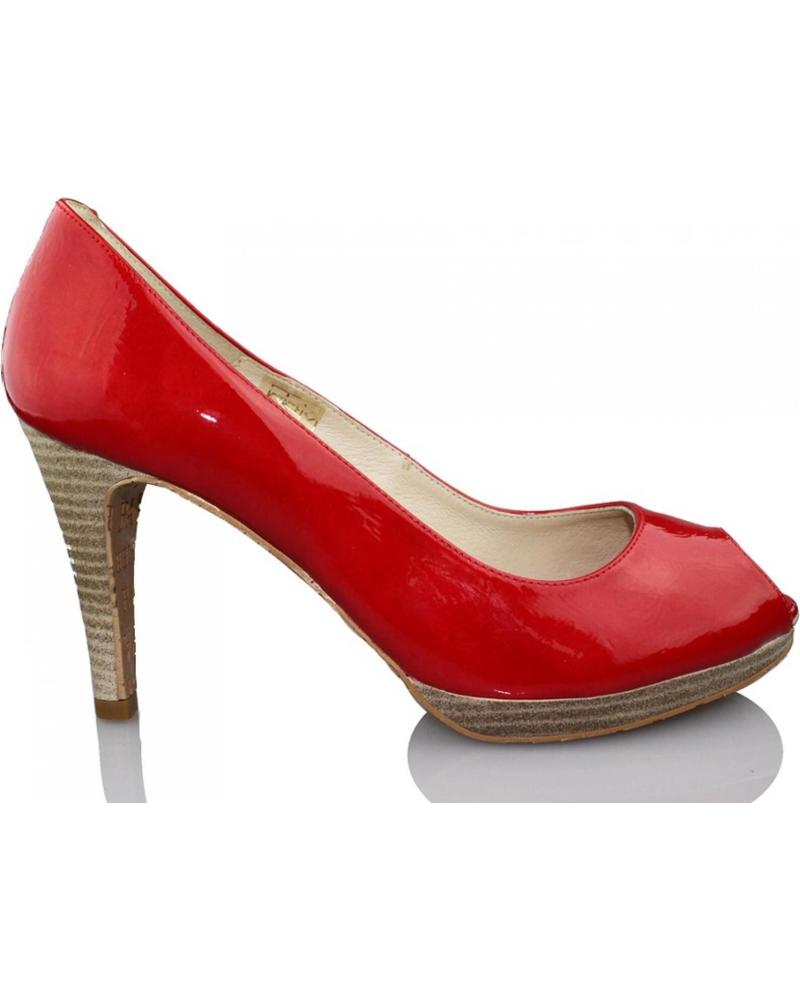 Zapatos de tacón de Mujer PAKER ADEMUZ CHAROL ROJO