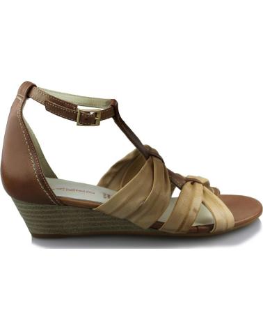 Sandalias de Mujer PAKER DESIERTO CUERO MARRON