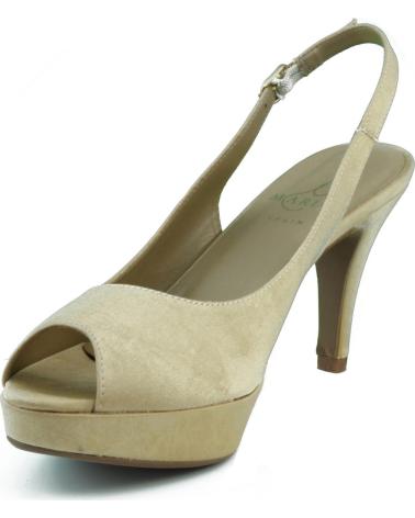 Zapatos de tacón de Mujer MARIAN ZAPATO SALON DE FIESTA PUNTA ABIERTA MUJER DORADO
