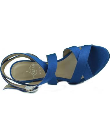 Zapatos de tacón de Mujer MARIAN ZAPATO DE FIESTA CON TIRAS Y HEBILLA MUJER AZUL